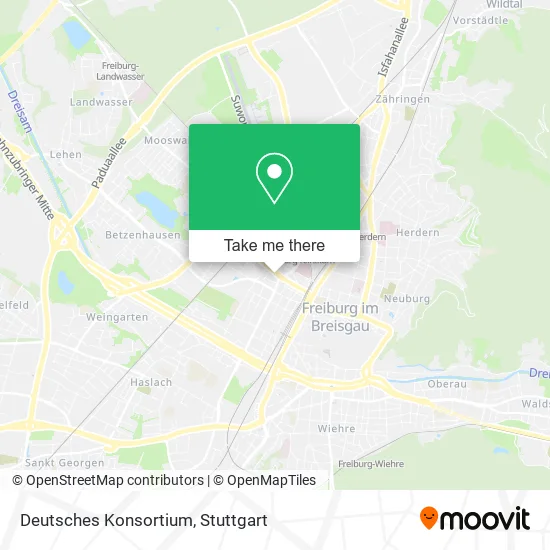 Карта Deutsches Konsortium