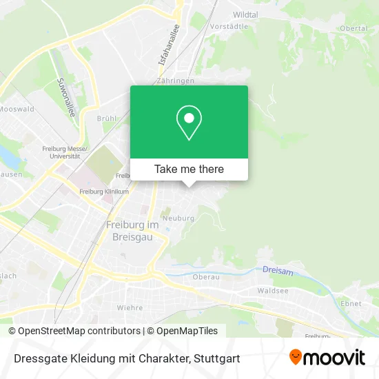 Карта Dressgate Kleidung mit Charakter