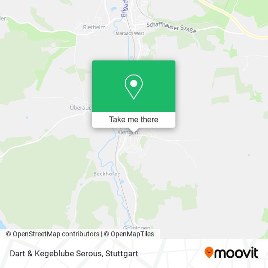 Dart & Kegeblube Serous map