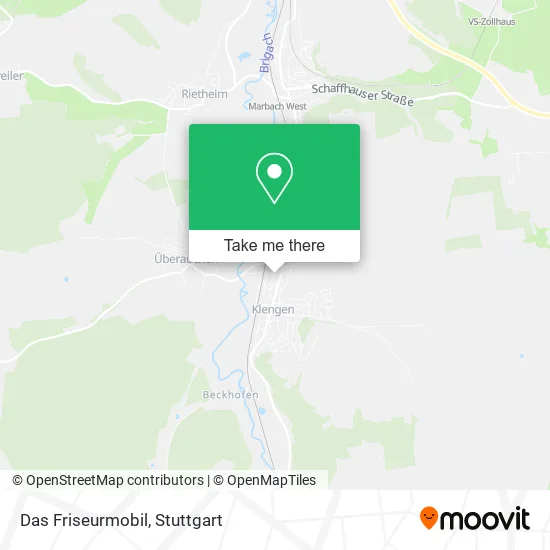 Карта Das Friseurmobil