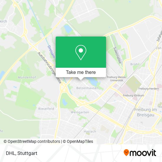 Карта DHL