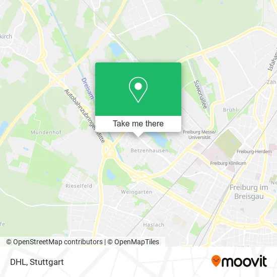 Карта DHL