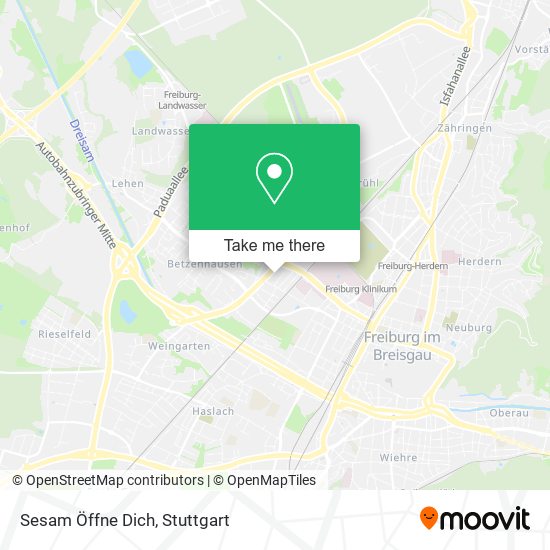 Sesam Öffne Dich map