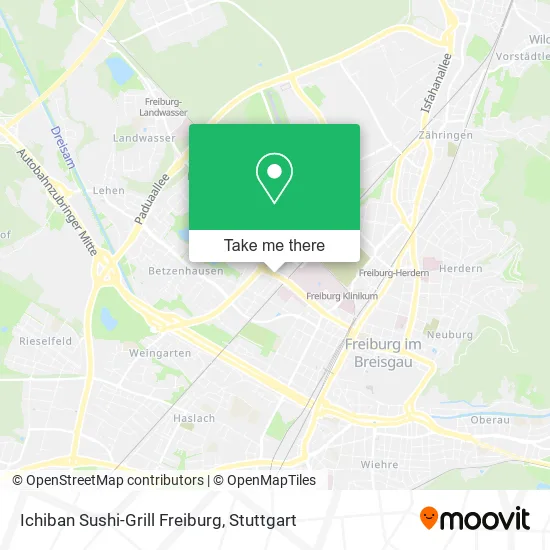 Карта Ichiban Sushi-Grill Freiburg