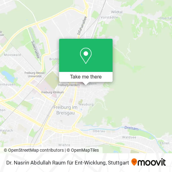 Карта Dr. Nasrin Abdullah Raum für Ent-Wicklung