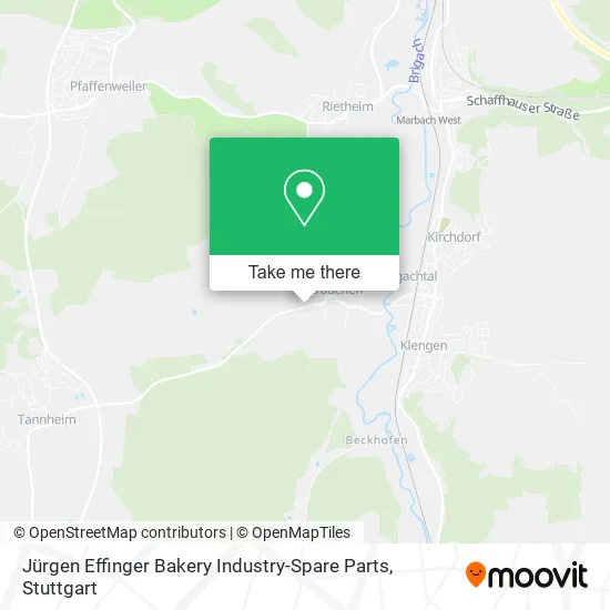 Карта Jürgen Effinger Bakery Industry-Spare Parts