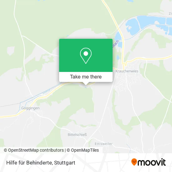 Карта Hilfe für Behinderte
