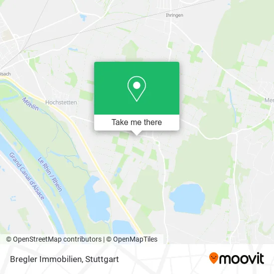 Карта Bregler Immobilien