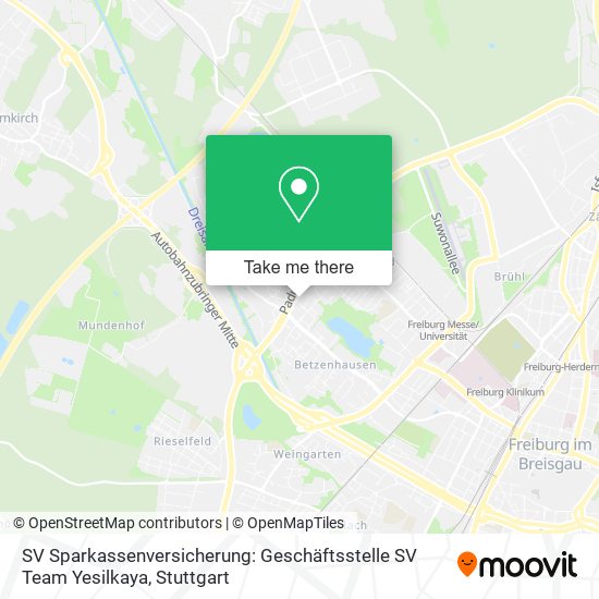 SV Sparkassenversicherung: Geschäftsstelle SV Team Yesilkaya map