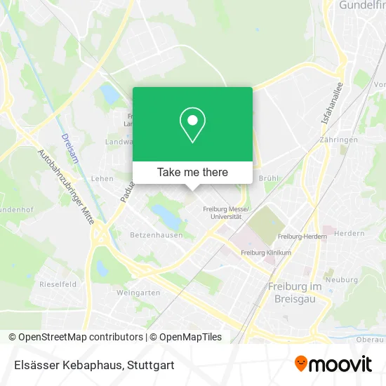 Карта Elsässer Kebaphaus
