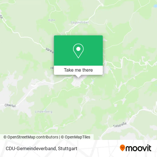 Карта CDU-Gemeindeverband
