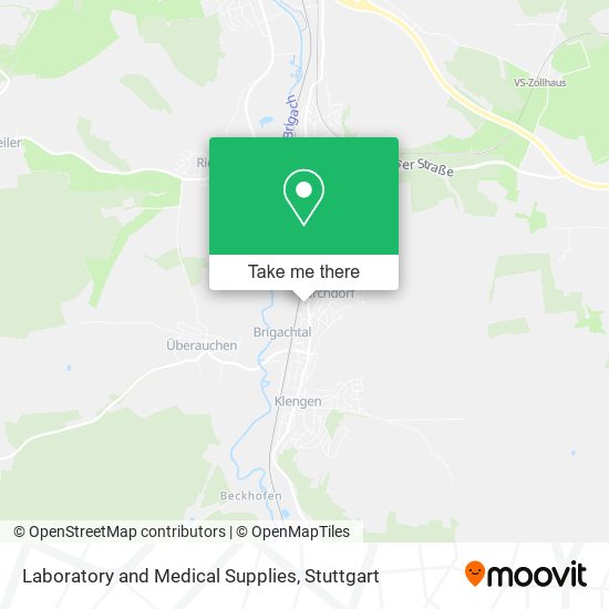 Laboratory and Medical Supplies map