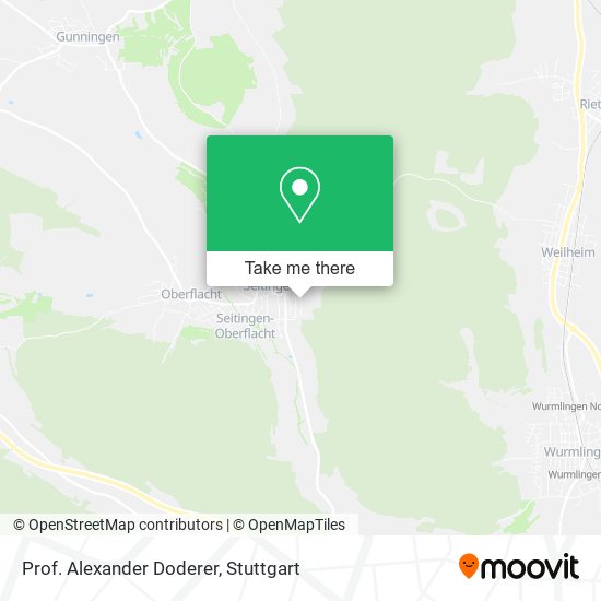 Prof. Alexander Doderer map