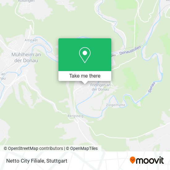 Карта Netto City Filiale
