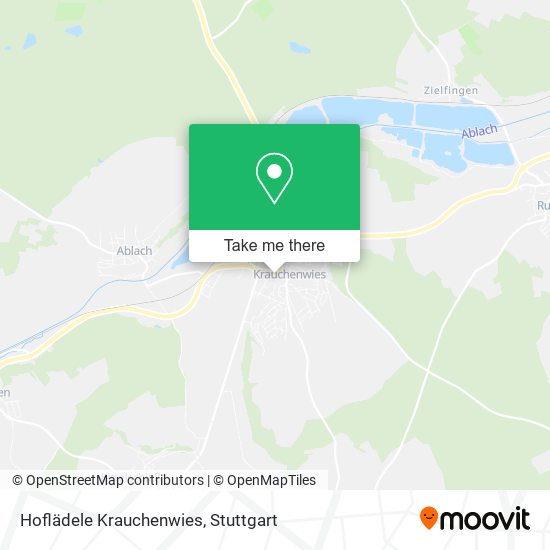 Hoflädele Krauchenwies map