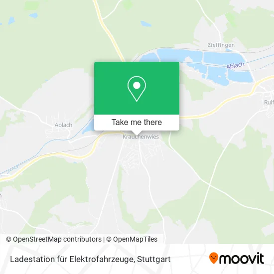 Карта Ladestation für Elektrofahrzeuge