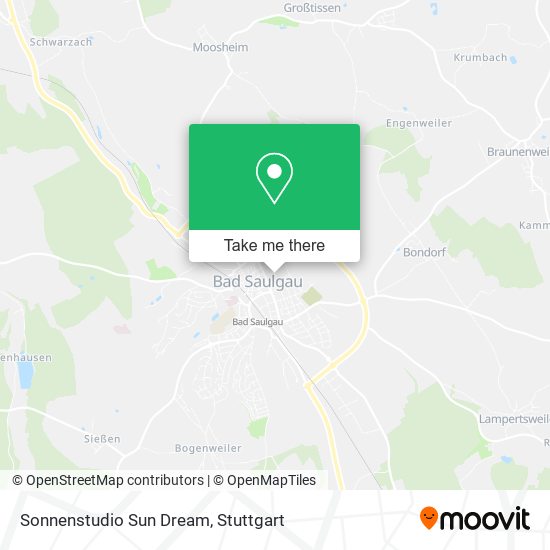Sonnenstudio Sun Dream map