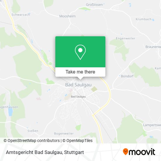 Amtsgericht Bad Saulgau map