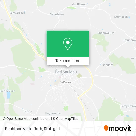 Карта Rechtsanwälte Roth