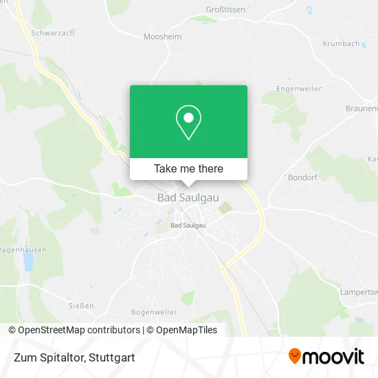 Карта Zum Spitaltor