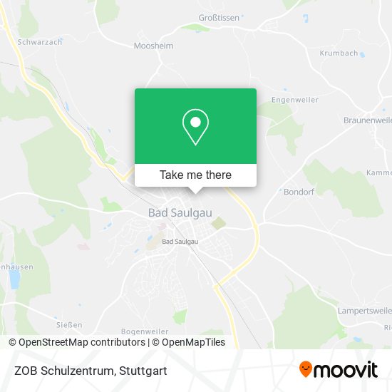 Карта ZOB Schulzentrum