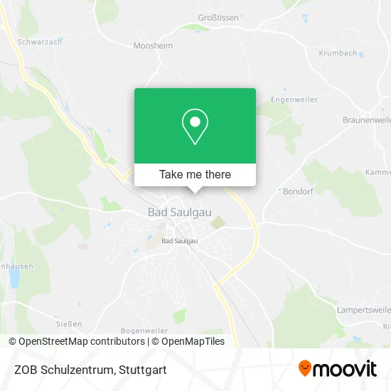 Карта ZOB Schulzentrum
