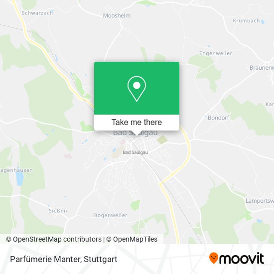 Parfümerie Manter map