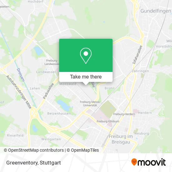 Карта Greenventory