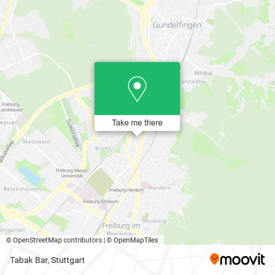 Tabak Bar map