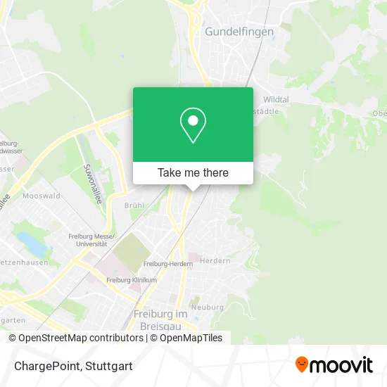 Карта ChargePoint