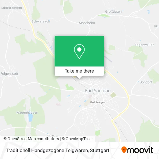 Карта Traditionell Handgezogene Teigwaren