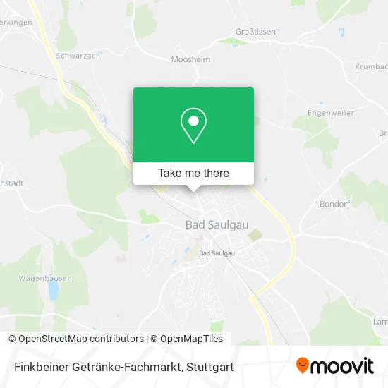Карта Finkbeiner Getränke-Fachmarkt