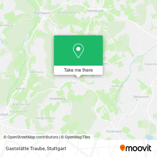 Карта Gaststätte Traube