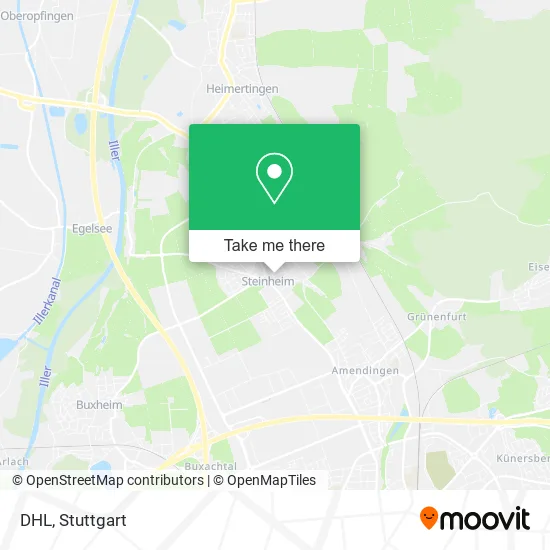 Карта DHL