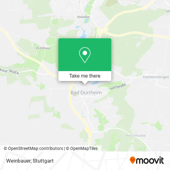 Карта Weinbauer