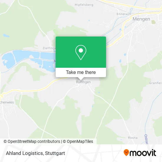 Карта Ahland Logistics