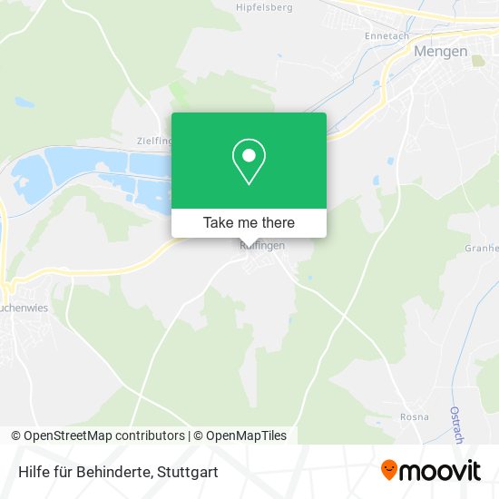 Hilfe für Behinderte map