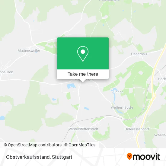 Obstverkaufsstand map