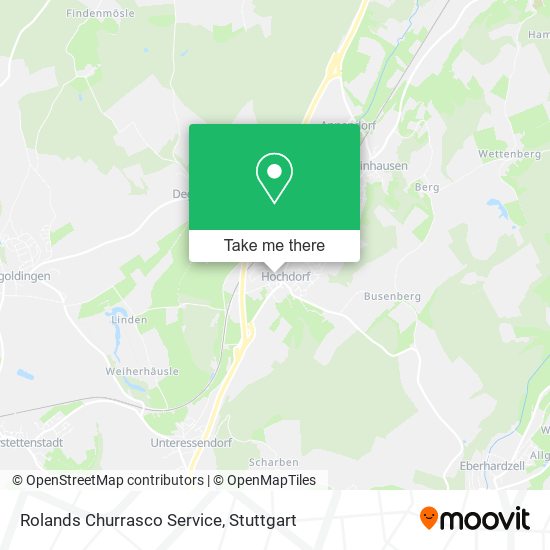 Rolands Churrasco Service map