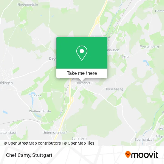 Карта Chef Camy