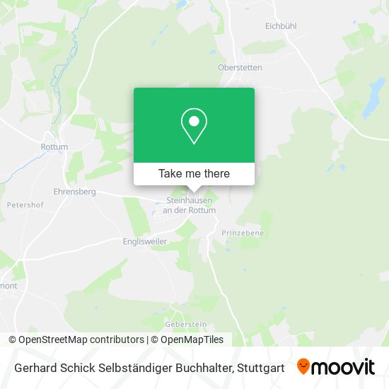Gerhard Schick Selbständiger Buchhalter map