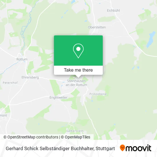 Карта Gerhard Schick Selbständiger Buchhalter