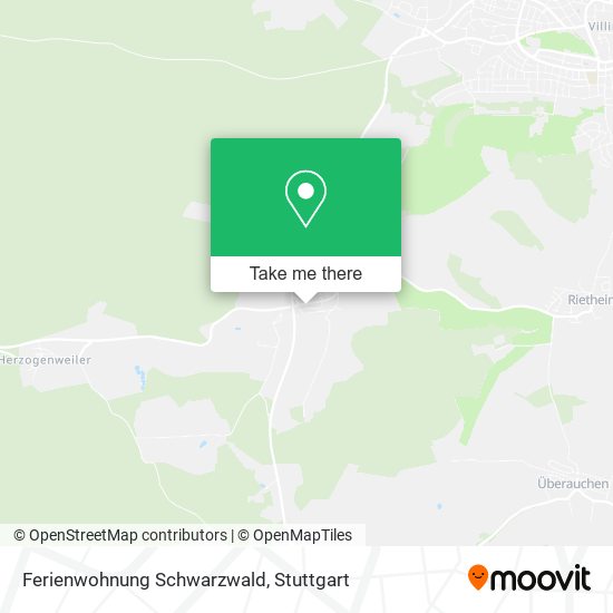 Ferienwohnung Schwarzwald map