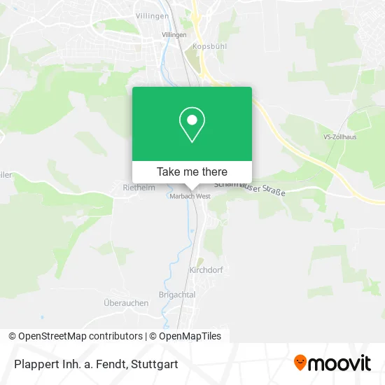 Карта Plappert Inh. a. Fendt