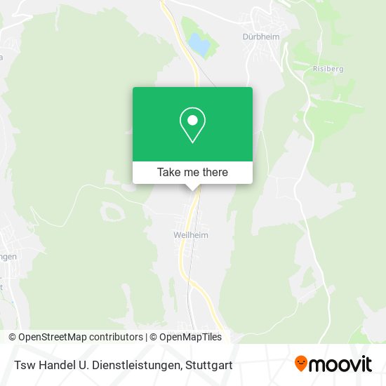 Tsw Handel U. Dienstleistungen map