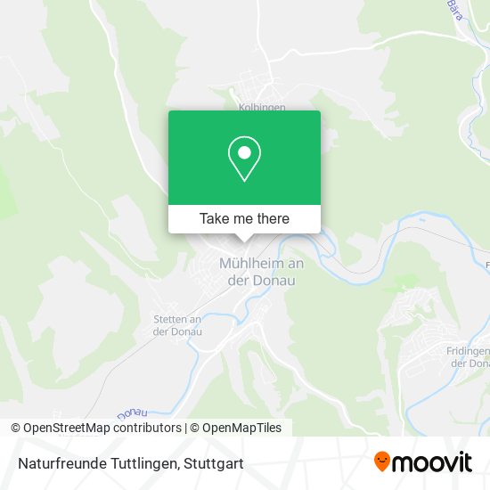 Naturfreunde Tuttlingen map