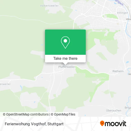 Карта Ferienwohung Vogthof