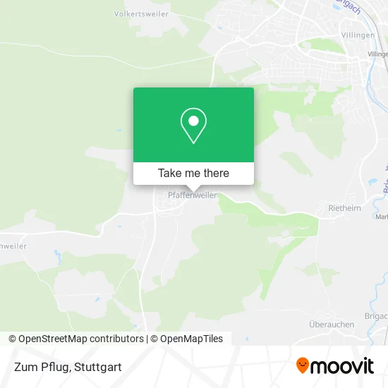 Карта Zum Pflug