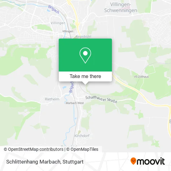 Карта Schlittenhang Marbach