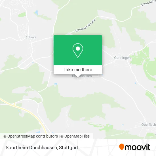 Карта Sportheim Durchhausen